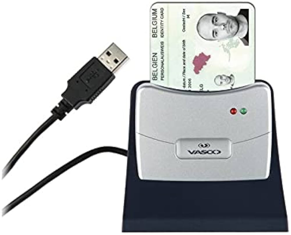 Vasco Digipass 905B eID smart card reader for Windows