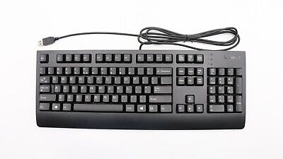 Lenovo Slim USB Keyboard – Wired, USB, QWERTY (US / International)
