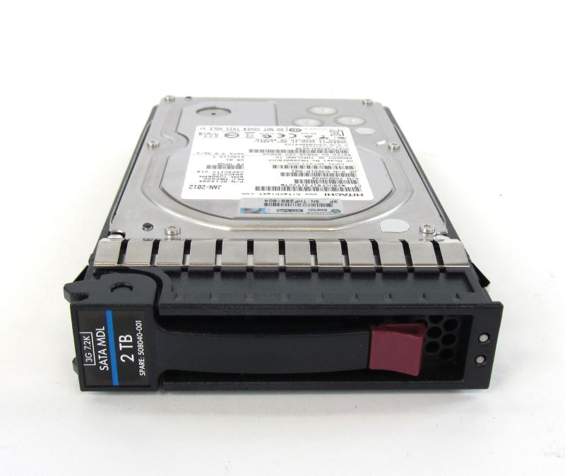 HP 2TB 3G SATA 7.2K rpm LFF (3.5-inch) midline hard drive