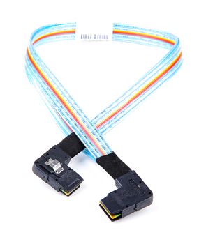 HP SAS Backplane cable SFF-8087 angled 45cm long