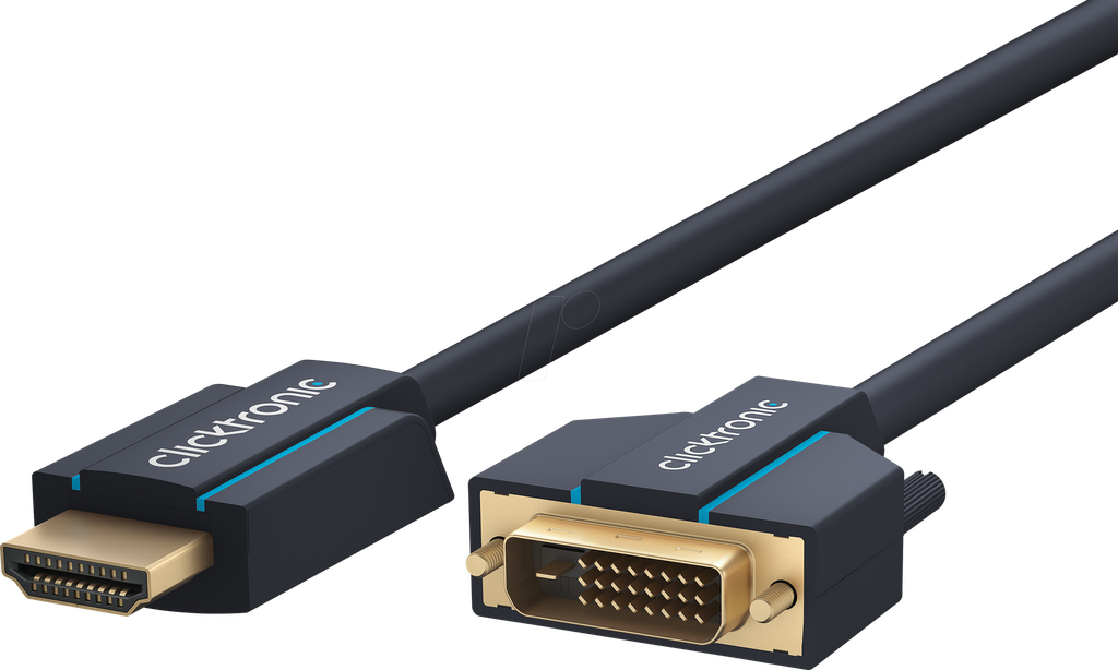 Clicktronic DVI-D cable 7.5m