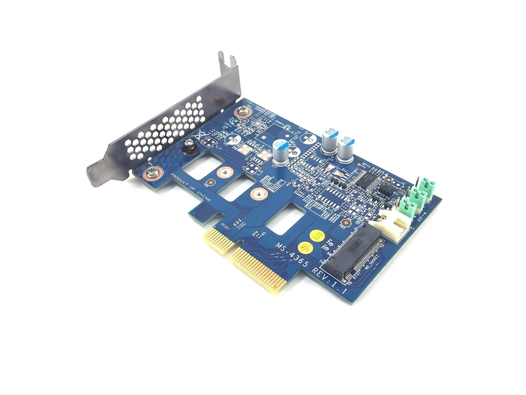 HP Ms-4365 PCIe to M.2 Adapter (Low Profile) – PCIe x4, supports M.2 2242/2260/2280, for HP Z-series workstations