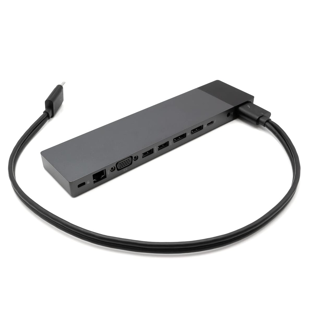 HP Elite Thunderbolt 3 Dock – USB-C/TB3, DP×2, USB 3.0, VGA, RJ-45, audio, 90W power