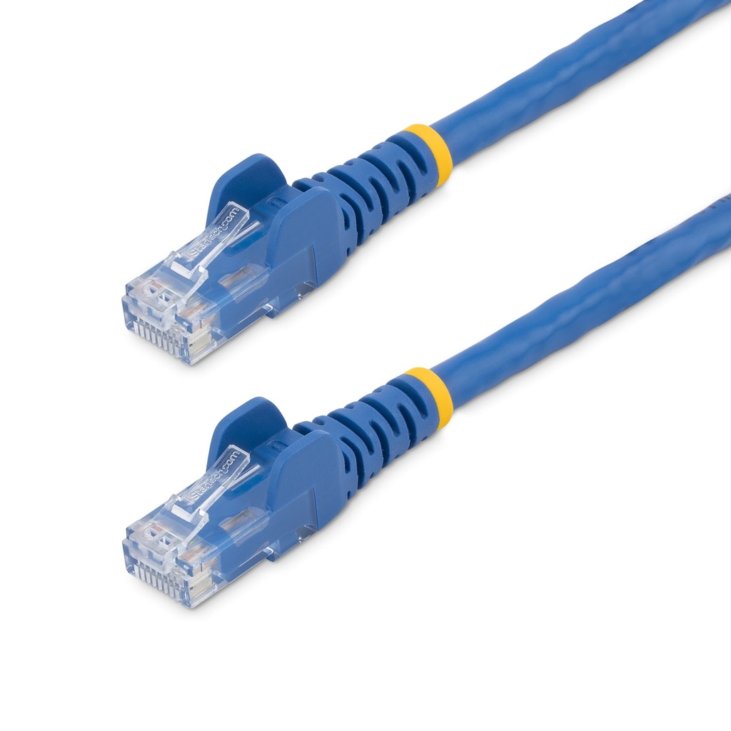 StarTech Patch Cable Cat6 – 1.8 m, RJ-45 Male to RJ-45 Male, U/UTP, Snagless Molded, Blue