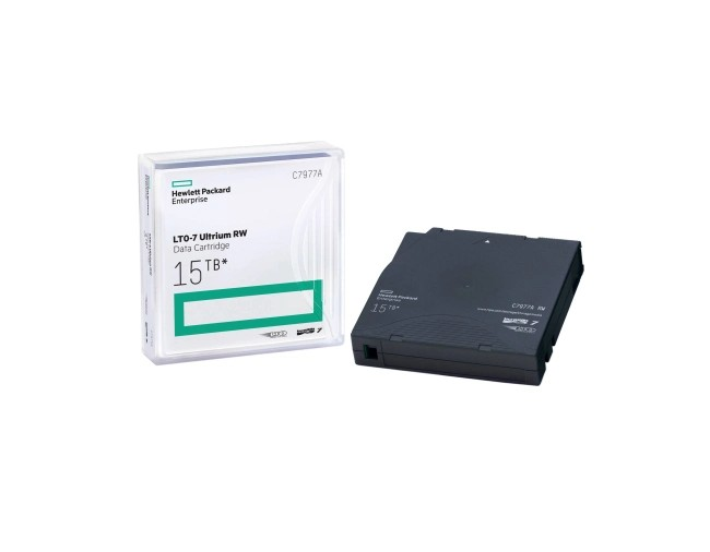 HPE LTO-7 Ultrium data tape 15TB RW