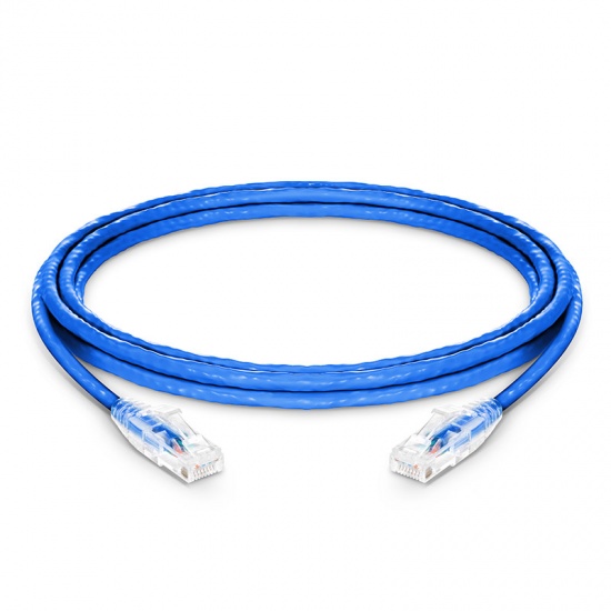 Patch Cable Cat6 – 3 m, RJ-45 Male to RJ-45 Male, U/UTP, Blue