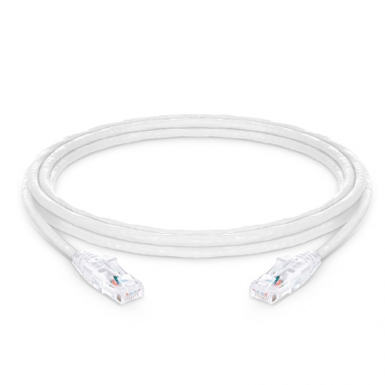 Patch Cable Cat6 – 3 m, RJ-45 Male to RJ-45 Male, U/UTP, White