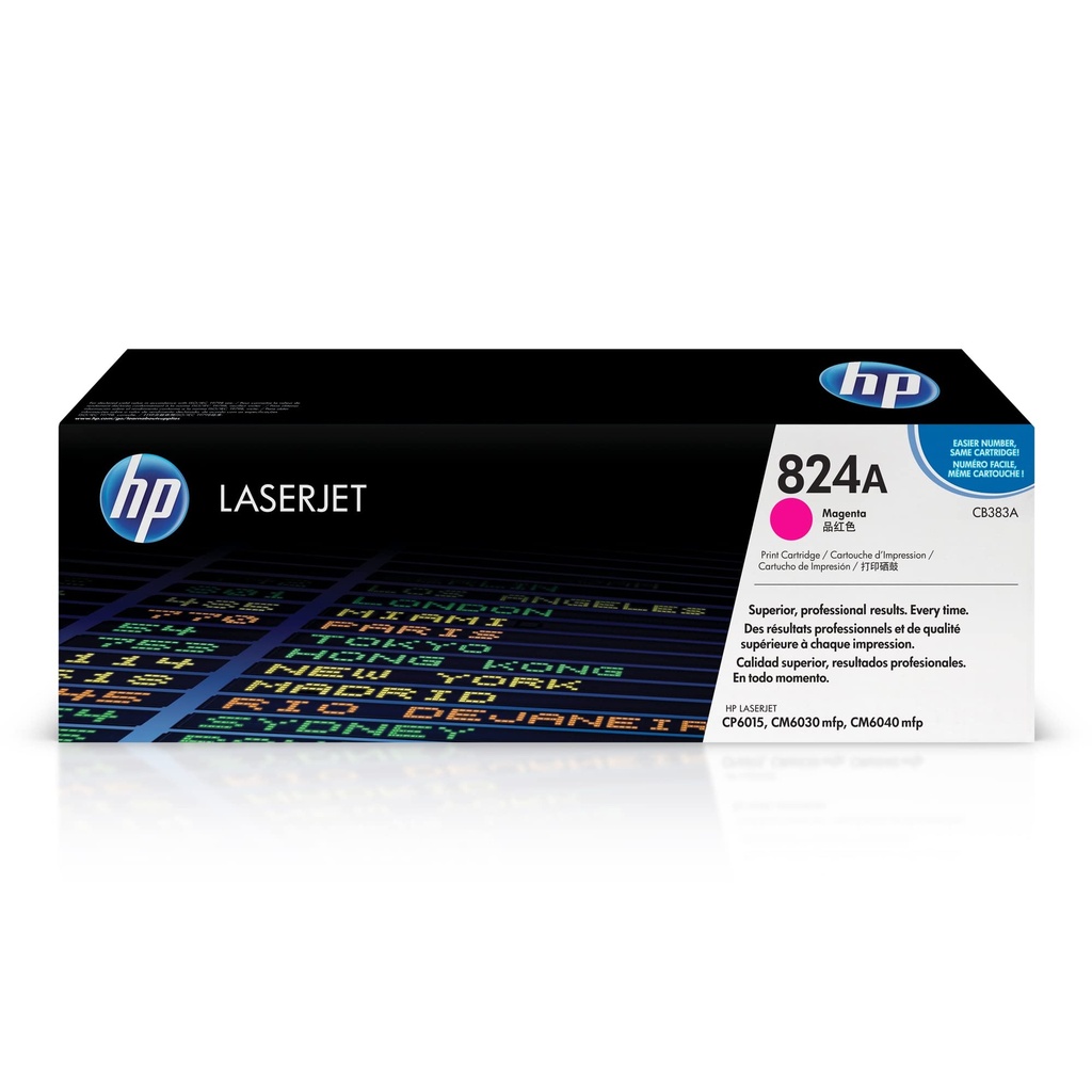 HP toner cartridge magenta - HP LaserJet CP6015/ CM6030 mfp/ CM6040 mfp