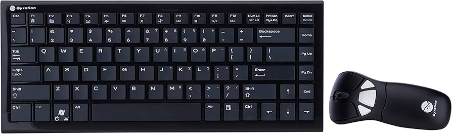 Gyration Air Mouse elite with SmartMotion and Low Profile Keyboard (US) international