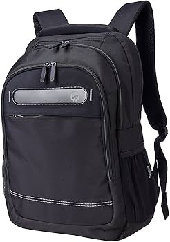 HP Business Backpack – Fits 17.3″, black, padded compartments, pockets, side holder