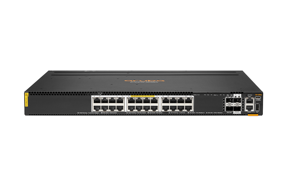 HP aruba 2530-24G PoE+ Switch +SFP Connector Console-managment