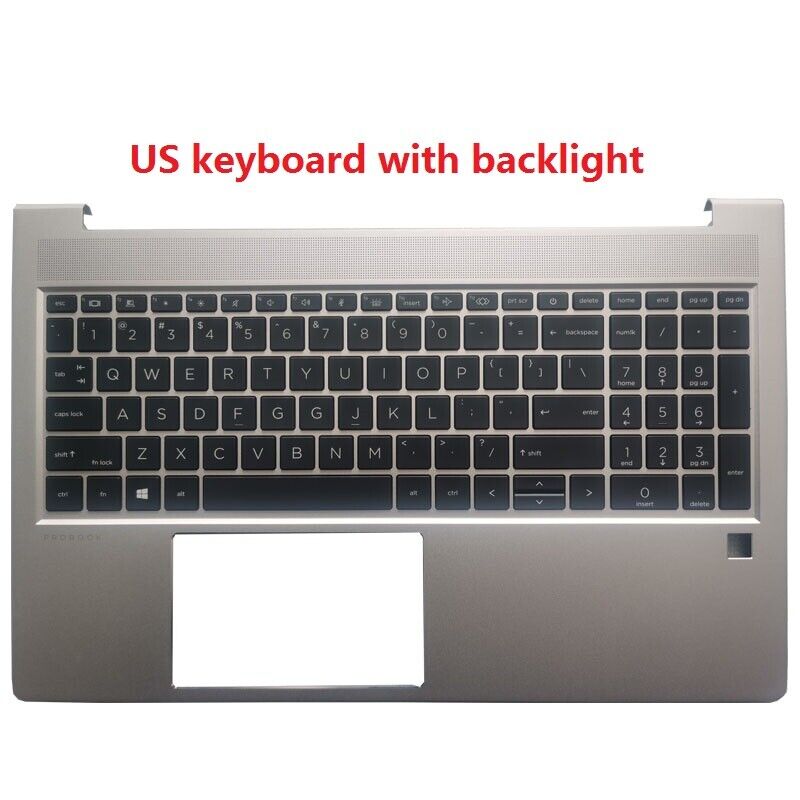 HP top cover with keyboard UK for Probook 450 G6/G7
