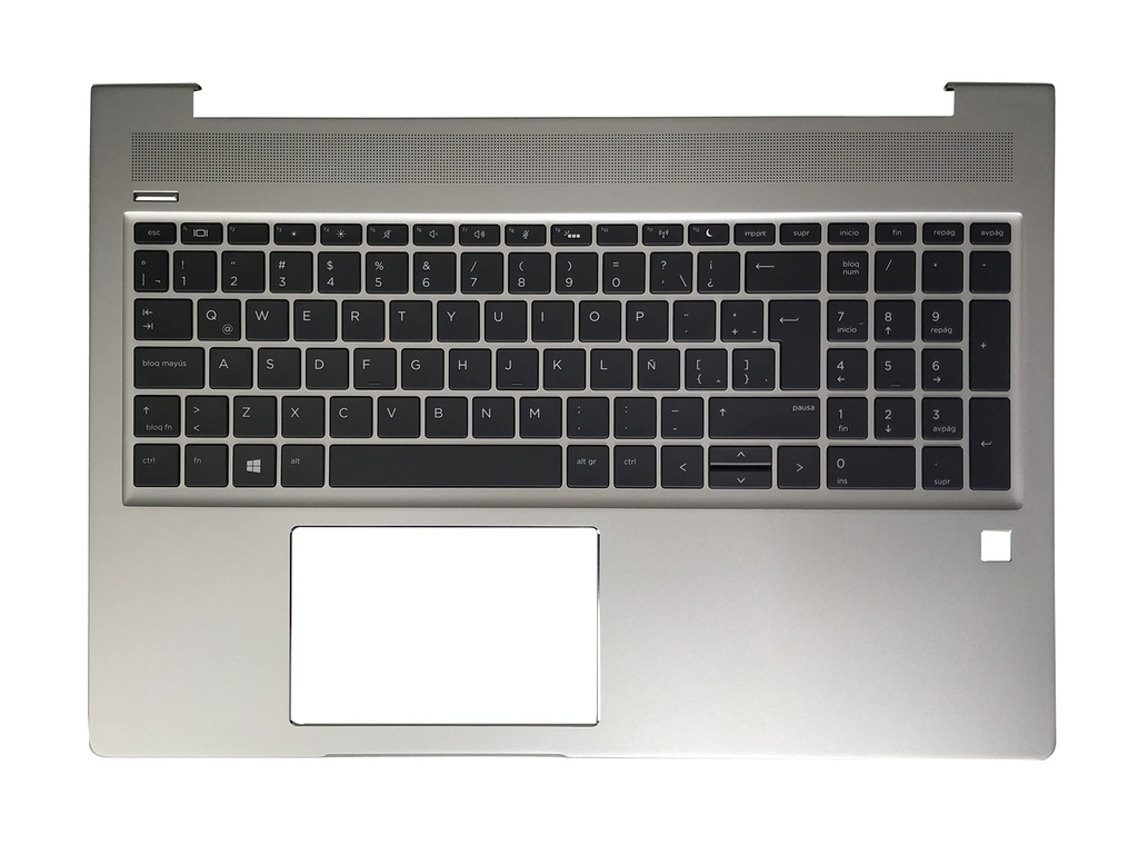 [L45091-051] HP ProBook 450/455 G6 Housing + Keyboard – Laptop spare part, No backlight, French AZERTY (FR)