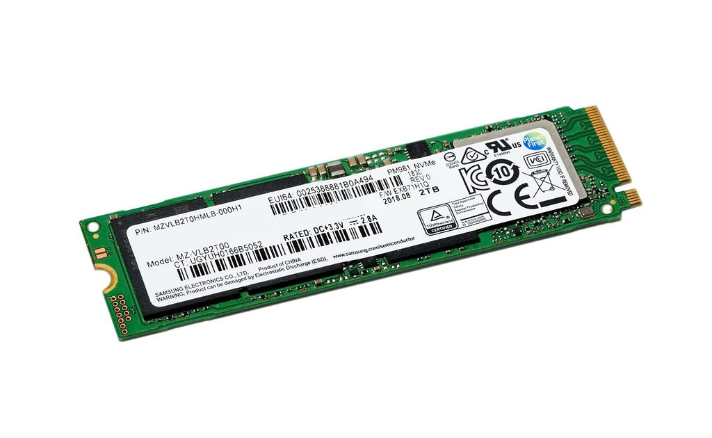 HP SSD 1TB M.2 2280 PCIe NVMe PM981