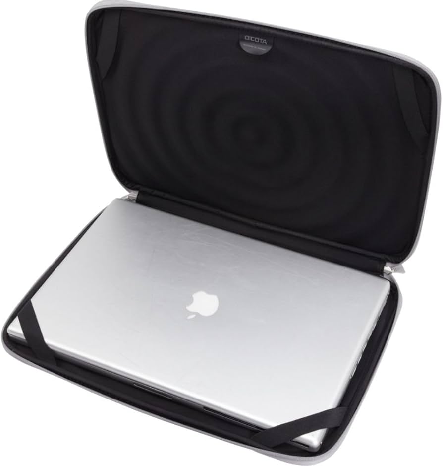 [N26008N] Dicota SoftSkin/SmartSkin Sleeve – 15–15.6″, Neoprene, Zippered, Black