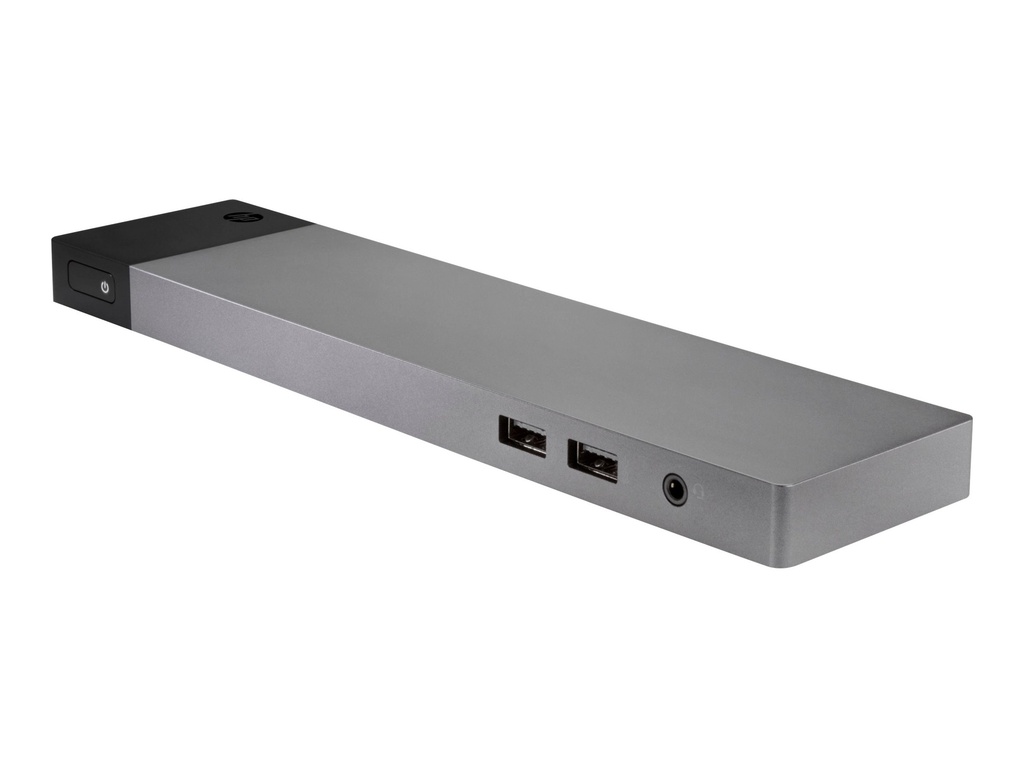 HP Elite Thunderbolt 3 Dock – USB 3.0, DP, VGA, LAN, audio jack, 65W
