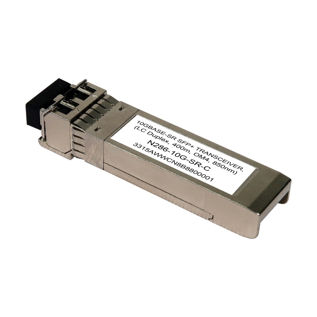 Cisco Optical Transceiver – 10GbE, SFP+, 850 nm Multimode, up to 300 m (OM3) / 400 m (OM4)