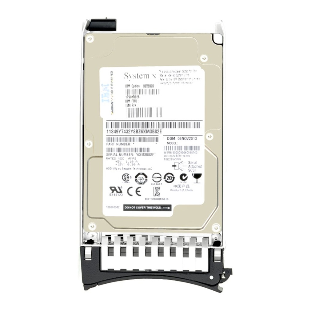 Seagate Cheetah HDD – 600 GB, SAS 6 Gb/s, 15,000 rpm, 3.5″, 16 MB cache, 0.55% AFR, MTBF 1.6 million hours