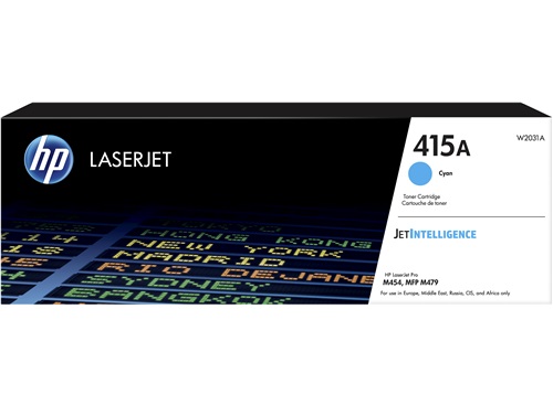 [W2031A] HP Toner 415A Laser Pro MFP M479 FDN cyan