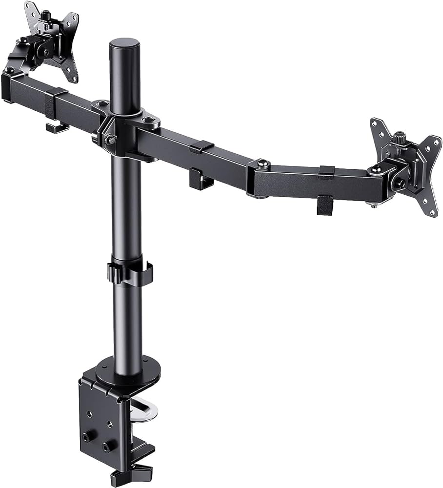 ‎ErGear dual monitor deskto stand 17-32" VESA 75/100mm 12kg/arm