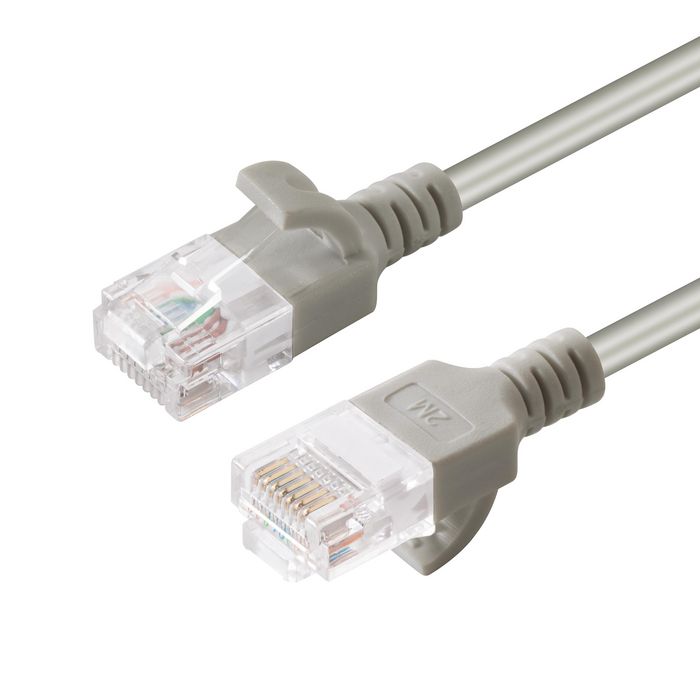 MicroConnect Network Cable – 7.5 m, RJ-45 Male to RJ-45 Male, Cat6 U/UTP, Grey