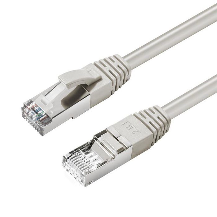 [B-FTP610] MicroConnect Network Cable – 10 m, RJ-45 Male to RJ-45 Male, Cat6 F/UTP (FTP), Grey