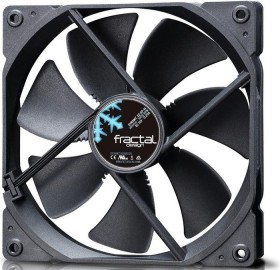 Fractal Design Dynamic X2 GP-14 Black Edition – 140 mm Case Fan, 1000 RPM, 68.4 CFM, 18.9 dB(A), LLS Bearing, 3-Pin