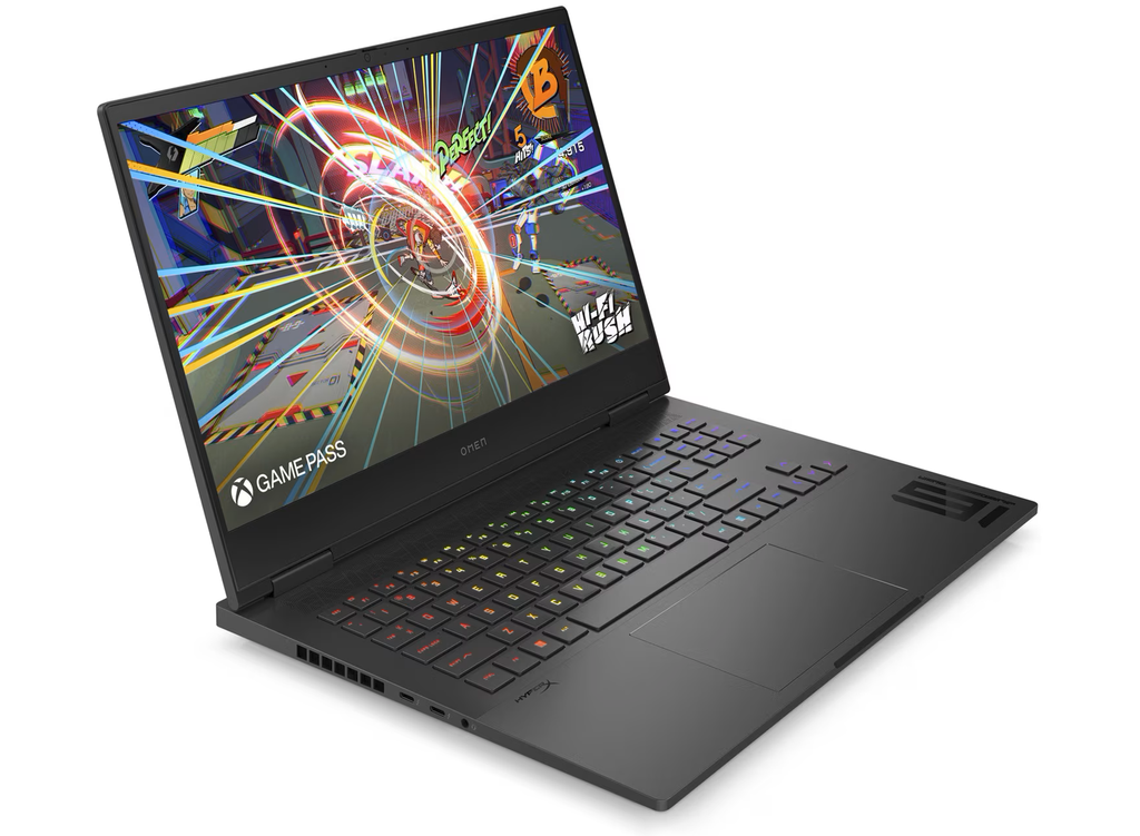 [9Z1H9EA] HP OMEN Laptop 16-wf1759nz, i7-14700HX, 32GB, 2TB SSD, RTX 4070, 16" QHD 249Hz 3ms, Swiss, Win11 + HP Backpack