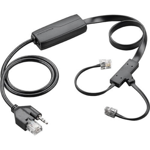 [38350-13] Poly / Plantronics APC-43 EHS Cable – allows remote answer/end for Cisco IP & Poly wireless headsets, replacing handset lifter