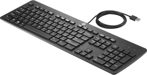 [672647-183] HP Keyboard – Wired, USB, Membrane keys, Spill-drain feature, AZERTY (BE)