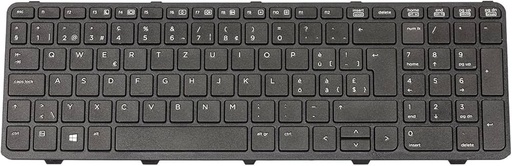 [768787-BG1RP] HP ProBook 450/470 G2 Keyboard Assembly – USB ribbon cable, Laptop spare part, QWERTZ (DE)
