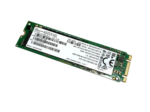 [875490-B21] HPE 480GB SATA 6G Mixed Use M.2 2280 3yr Wty Digitally Signed Firmware SSD