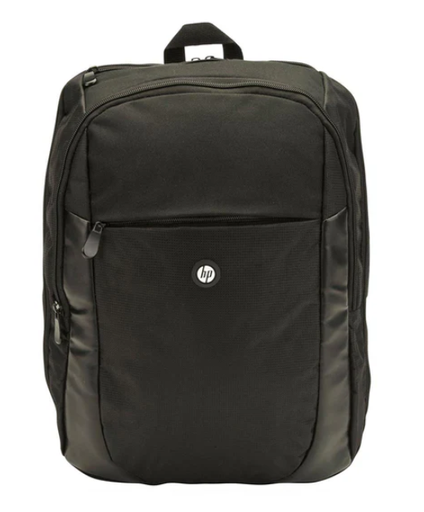 [H1D24AA] HP H1D24AA Essential Backpack – Fits 15.6″, padded interior, compartments, headphone pass-through