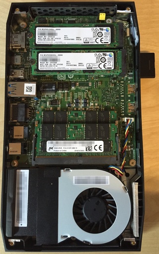 [KSB0605HB] Intel NUC6i7KYK CPU Fan – 5V DC 0.6A, 4-pin connector, aluminum/ABS frame, replacement fan for small form factor NUC kit