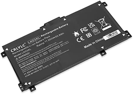 [LK03XL] CRLYLC LK03XL Laptop Battery for HP Envy X360 Convertible 55.8Wh