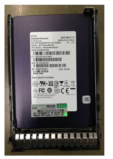 [P18432-B21] HPE 480GB SATA 6G Mixed Use SFF SC 