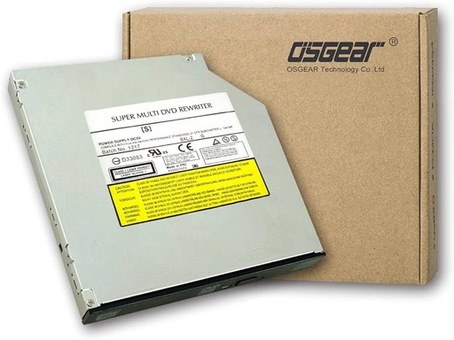 [QS209AA] HP Slim 8× DVD±RW SuperMulti Drive – SATA slimline, internal laptop optical drive