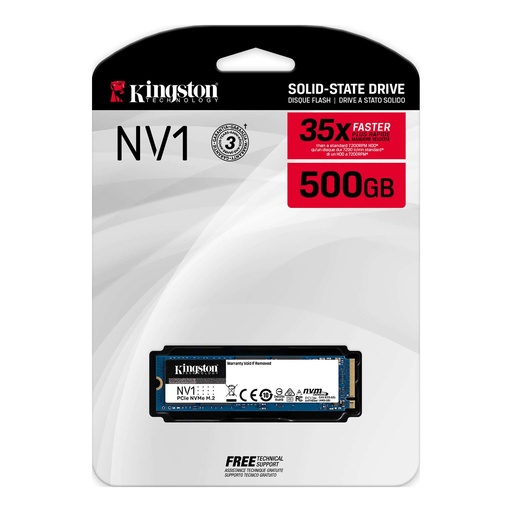 [SNVS/500G] Kingston NV1 500GB NVMe SSD M.2 2280
