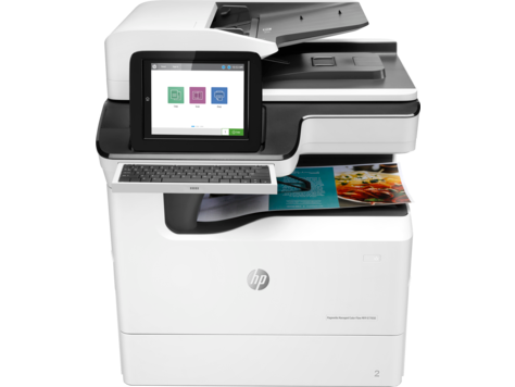 [Z5G78V] PageWide Color Flow E77660  ex demo  5.324 pages new cartridges 
