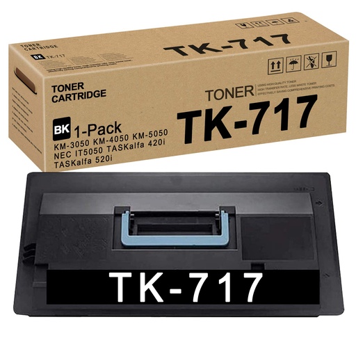 [TK-715] Kyocera Toner Catdrige Black for KM3050 ,4050 and 5050