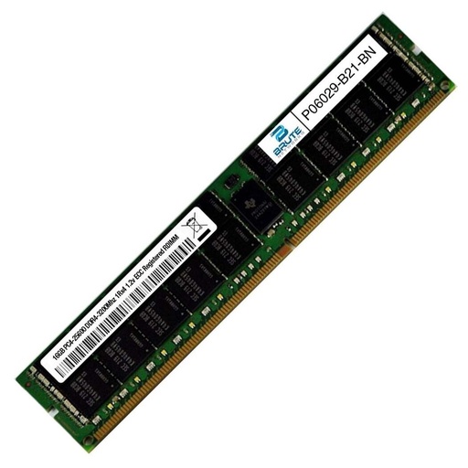 [P11442-191U] HPE Memory – 16 GB, DDR4-3200, ECC RDIMM, 1Rx4, PC4-25600, 288-pin, CAS-22